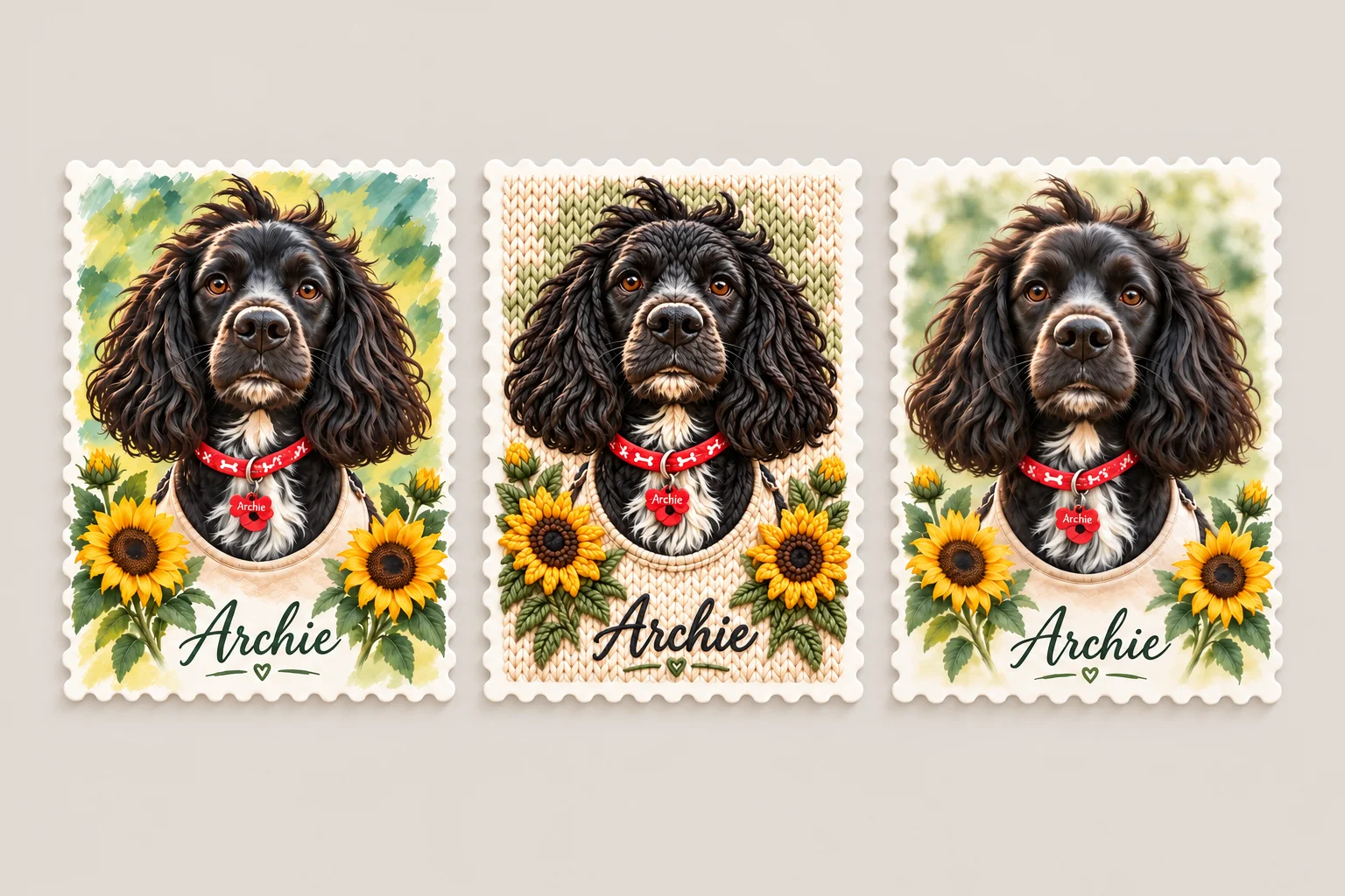 Personalised Pet Fridge Magnet – Your Favourite Face, Framed